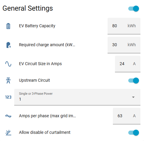 General Settings