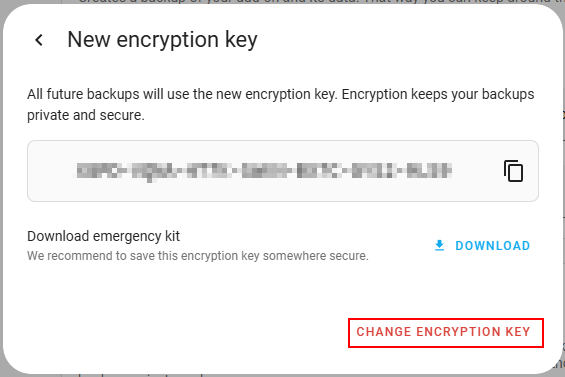 Cycle key