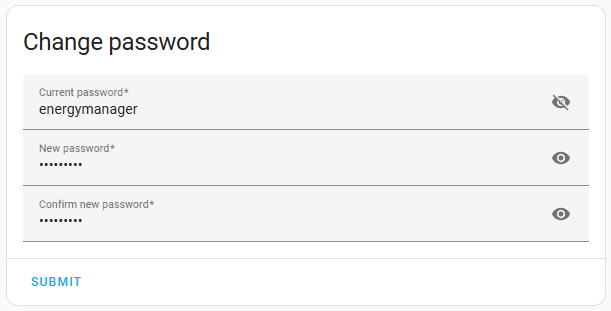 New Password