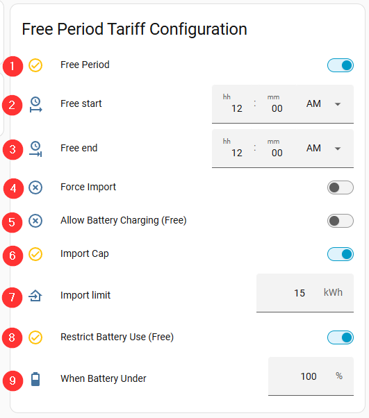 Free Configuration