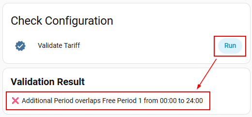 Validate Configuration