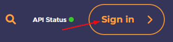Solcast sign-in