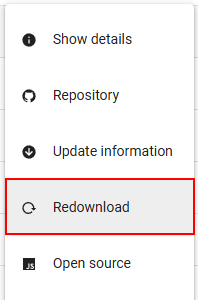 Tabbed Card Redownload