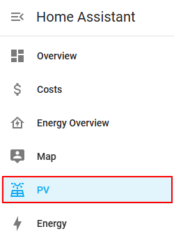 PV Dashboard Modbus